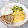 Scrambled Eggs with Burrata